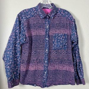 Vintage Carole Little for St. Tropez Shirt